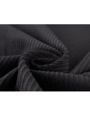 Classic two-rib corduroy - black