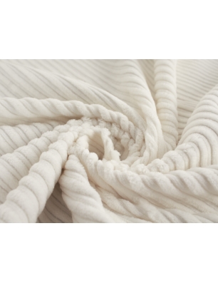 Coarse elastic two-rib corduroy - cream