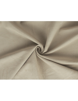 Côtelé épais en coton - gris-beige