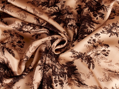 Vâscoză pentru rochie - model oriental