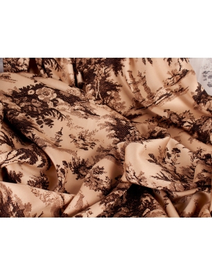 Viskose für ein Kleid - orientalisches Muster