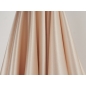 Satin de viscose plissado com elastano