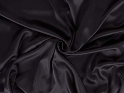 Crepe viscose satin with elastane