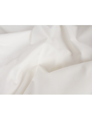 Material de corduroy fino em ecru claro cremoso.