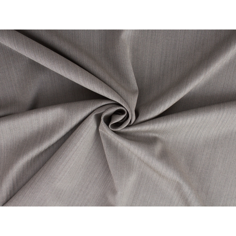 Matière pour costume - laine anglaise 120s - chevrons fins