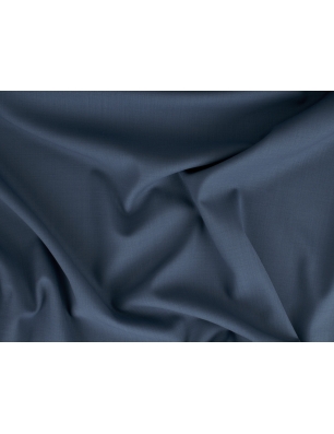 Вълнен плат Loro Piana стально синьо