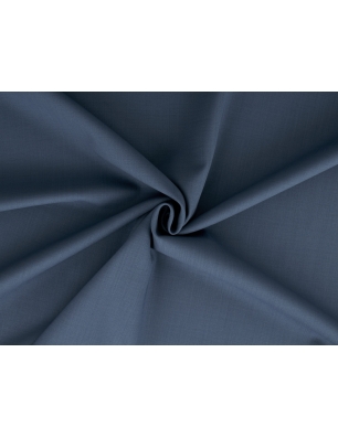 Loro Piana uldstof stålblå