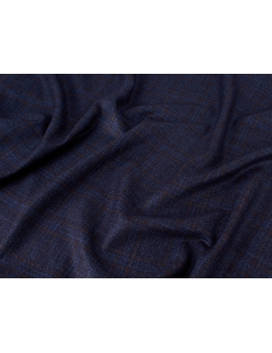 Wool for a blazer - Loro Piano - navy check