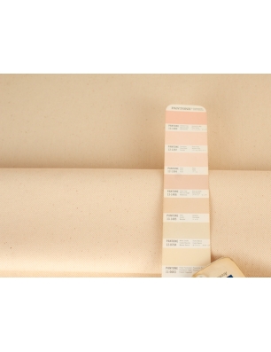 Raw cotton denim, garment-washed (softened)
