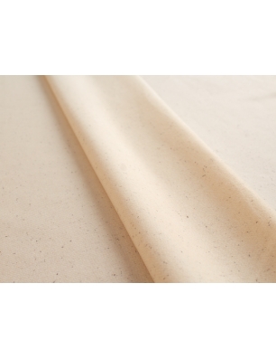 Ecru wool diagonal twill like raw wool
