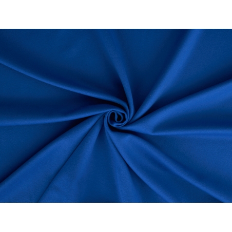 Material para casaco lã Loro Piana - azul intenso