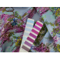 Silk fabric with a floral pattern in the Dolce&Gabbana style