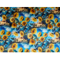 Seidensatin mit Elasthan – Sonnenblumen von Van Gogh