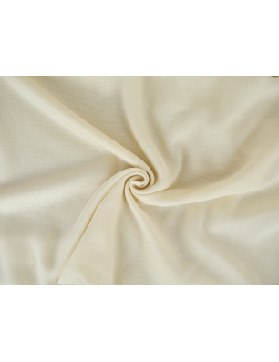 Muslin wool fabric - ecru gauze