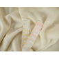 Mousseline tissu de laine - gaze écru