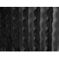 Kaklistused 20. aastate stiilis 20ndate 20-ndate mustad helmestega