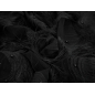 Franges dans le style des années 1920 20's noires avec des perles
