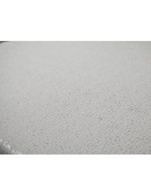 Witte pailletten op tule - Stoffen-groothandel Bemax