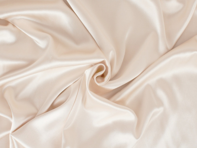 Satin de viscose crêpé avec élasthanne