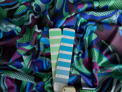 Pucci-stílusú mintás pamut jersey - méteráru/felmérő (raport)