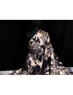 Satin de seda com elastano seda no estilo Dior - Atacado de Tecidos Bemax