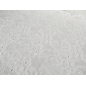 Coton blanc brodé - motif végétal - broderie riche