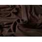 Ribstrikket viskose med cupro-touch sandwashed