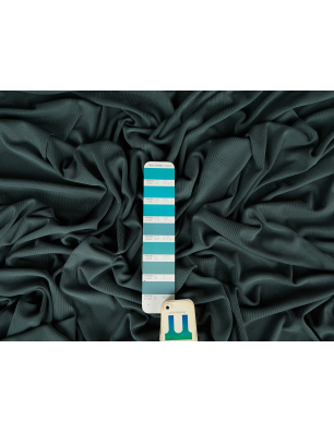 Jerseu striat din viscoză cu touch cupro sandwashed rib knit - En-gros de textile Bemax