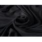 Ribstrikket viskose med cupro-touch sandwashed