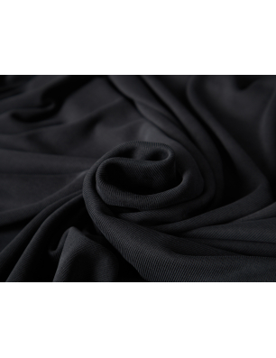Jerseu striat din viscoză cu touch cupro sandwashed rib knit - En-gros de textile Bemax