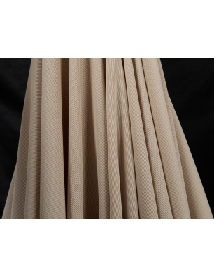 Stribet ribstrikket viskose med cupro-touch sandwashed - Tøjstof-handel Bemax