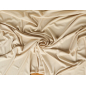 Ribstrikket viskose med cupro-touch sandwashed