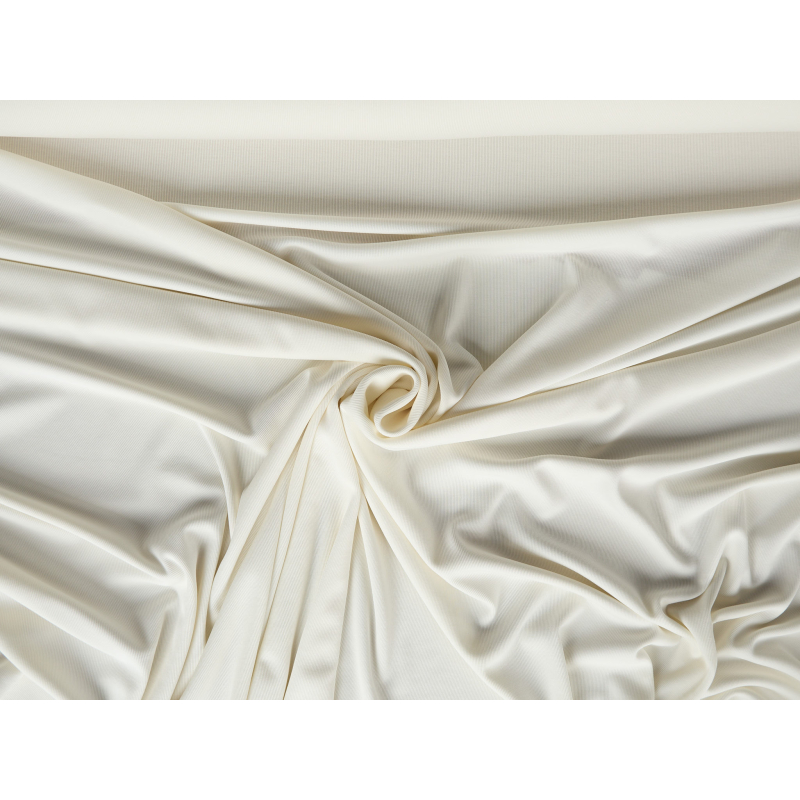Ribstrikket viskose med cupro-touch sandwashed