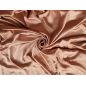 Raso cupro touch - morbido e fluido - beige rame