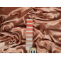 Satin cupro touch - macia e fluida - bege cobre