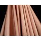 Satin cupro touch - macia e fluida - bege cobre