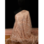 Lace for an evening dress - delicate bead embroidery