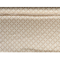 Viscosa materiale con una lucentezza delicata - motivo geometrico in beige