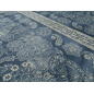 Viskose-Stoff mit zartem Glanz – blaues Halstuch