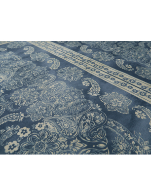 Viscosa, tejido con un brillo sutil: bandana azul celeste