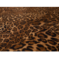 Viscose fabric with a delicate sheen—ideal leopard print