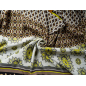 Viscoză material pentru rochii tip sarafană cu imprimeu în stil boho - raport