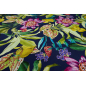 Viscose, material para vestido com padrões florais