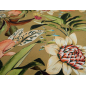 Viscoză material pentru rochie cu modele florale