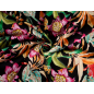 Viscose, material para vestido com padrões florais