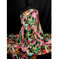 Viscose, material para vestido com padrões florais