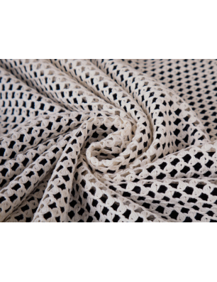 Áttört pamut csipke szövet - Bemax Textil nagykereskedés