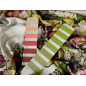 Viscose, tecido para vestido branco com flores coloridas - relatório
