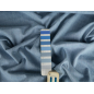 Υφάσμα τζιν με εφέ washed και soft touch – ανοιχτόχρωμο ντένιμ με εμφανή ύφανση