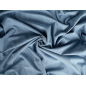 Jeansmaterial med washed-effekt och soft touch – ljus indigo